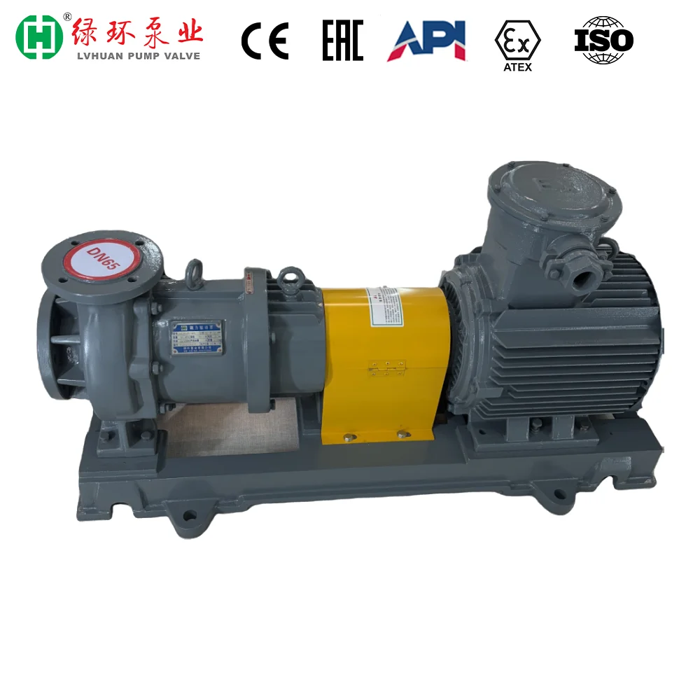 LHC Fluorine Plastic High Pressure Chemical Process Strong Acid Alkali Resistance Magnetic Pump Customizable Flow Pressure For