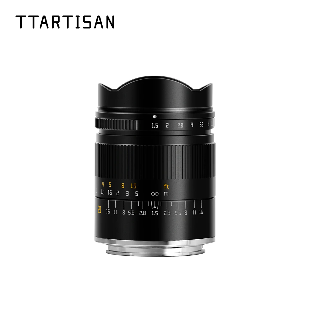 TTArtisan 21mm F1.5 Full Frame Camera Lens for Sony E Canon RF Nikon Z Sigma Lumix Leica L mount câmera lenses accessories