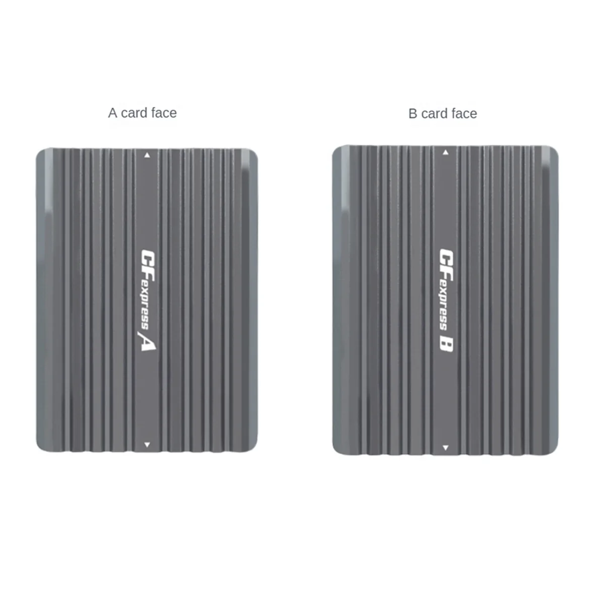 جديد محمول من النوع C إلى CFexpress B CFexpress قارئ A بدون محرك CFexpress Tyep B قارئ بطاقات CFexpress Tyep A قارئ بطاقات