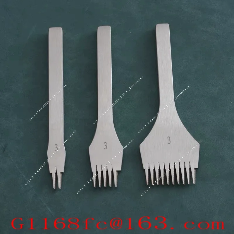 Slant Flat Cutting White Steel Handmade DIY Leather Punching Cutting Non Diamond Cutting Method
