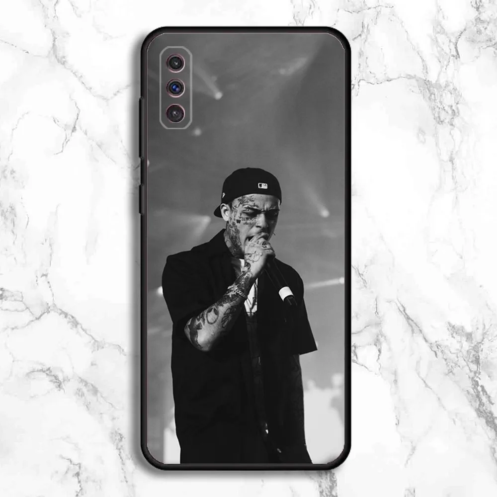 Rapper Lil Skies Phone Case For Samsung Galaxy A13,A21s,A22,A31,A32,A52,A53,A71,A80,A91 Soft Black Phone Cover