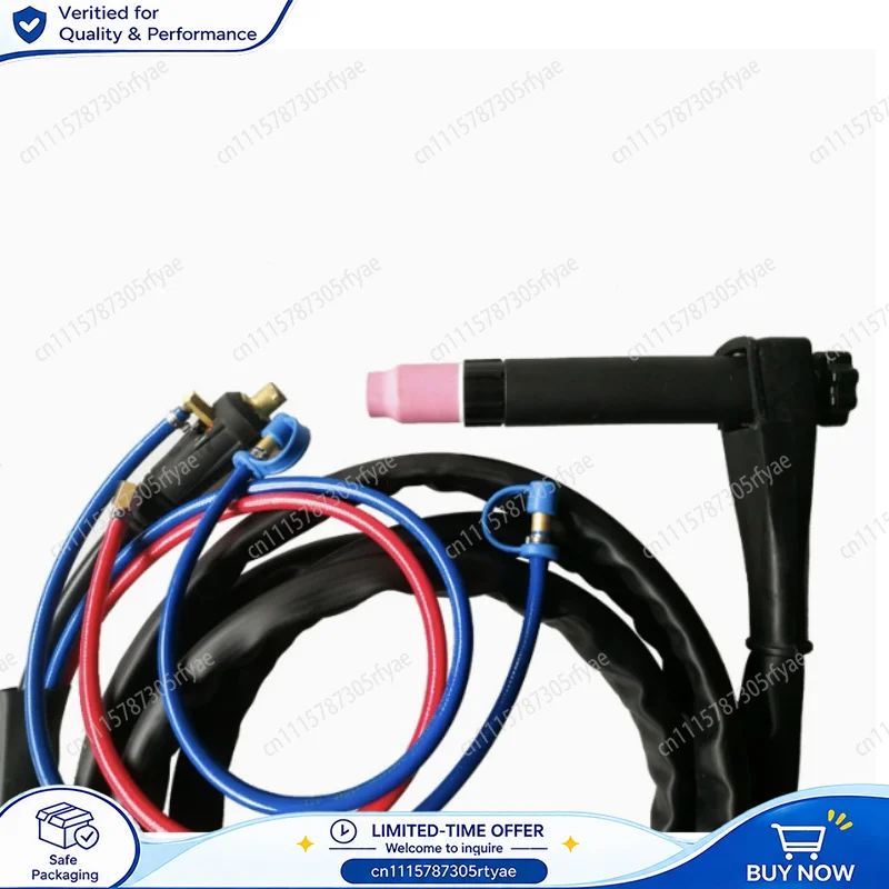 WP27 TIG Torch Argon Arc Welding Gun Accessories Replacement Torch for TIG Machine Repair Industrial Weld Tool