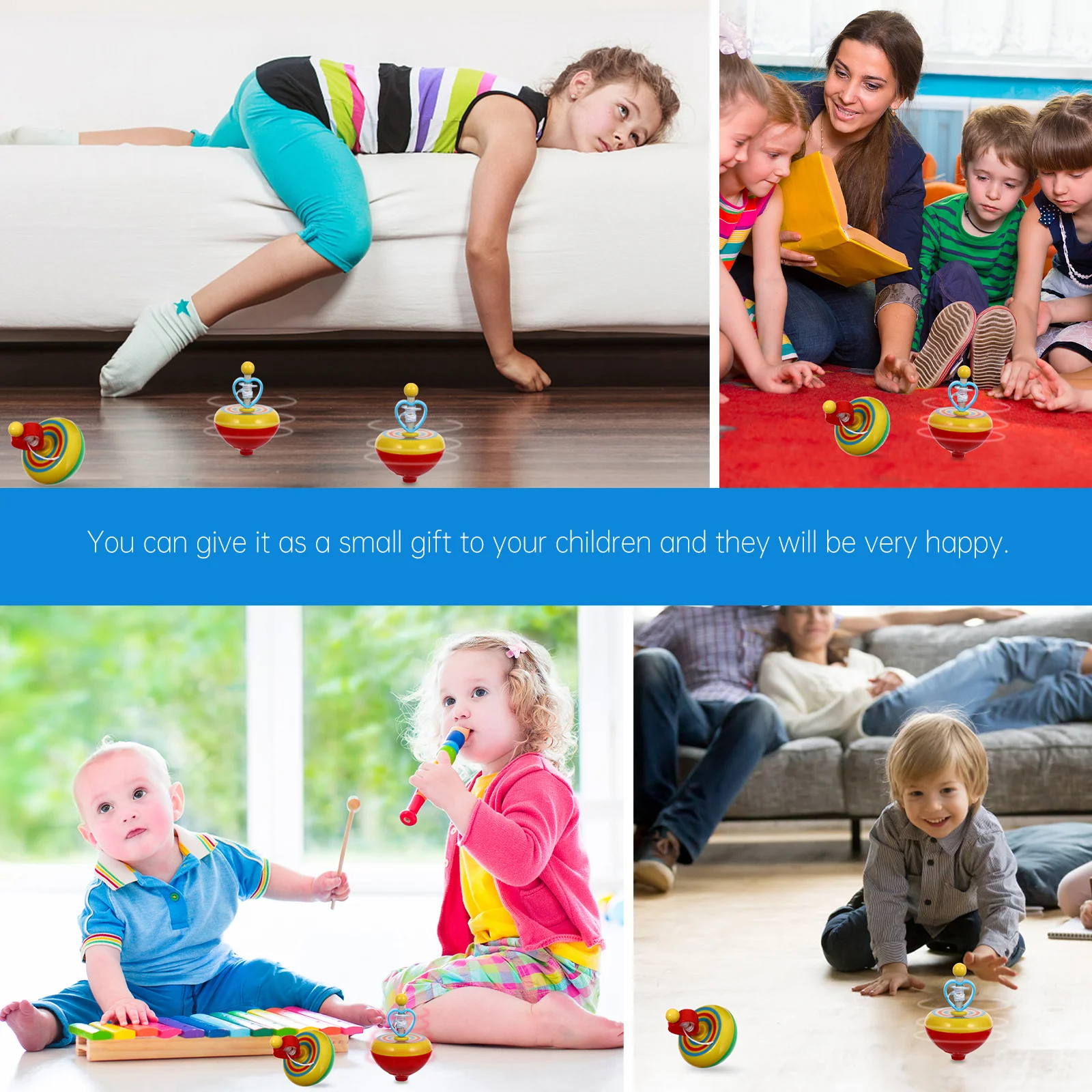 3 قطعة الدوران المضيء التعليمية اللعب أنيق الإبداعية التعلم المبكر للأطفال اليد التنسيق بين اليد والعين متعة