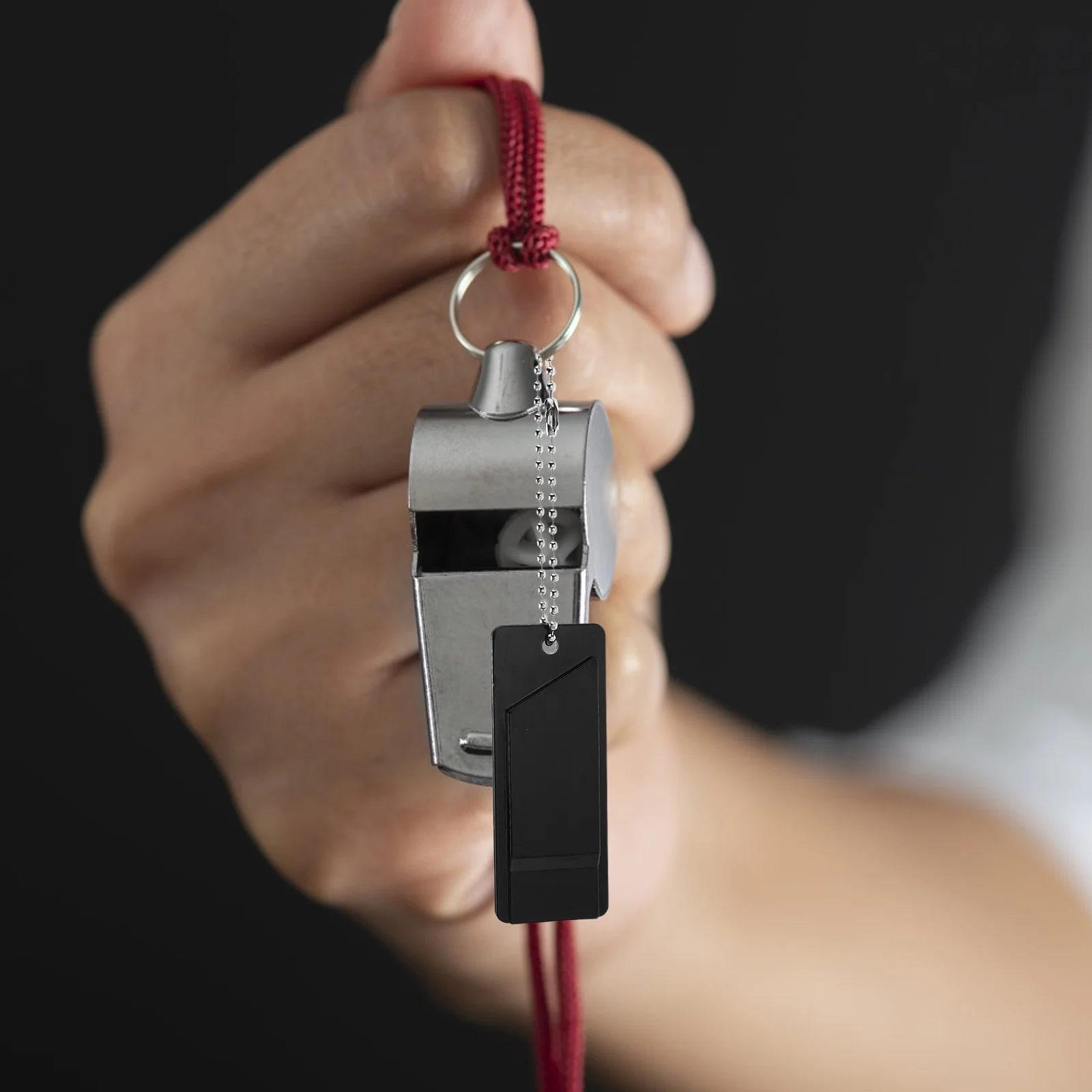 10 قطعة صفارات إنقاذ عالية الملعب في الهواء الطلق الطوارئ التخييم القوارب التنزه الصيد بصوت عال الإنقاذ إشارة صافرة