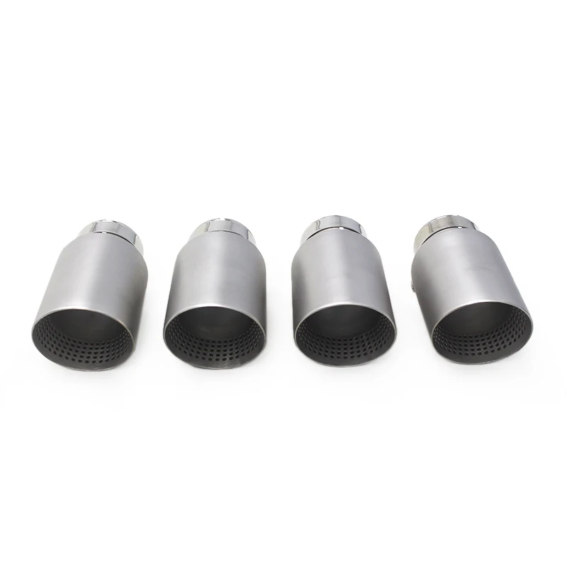 

Racing Stainless Steel Exhaust Tips For Various Models Brushed Tail Throat Tips Tail Mouth