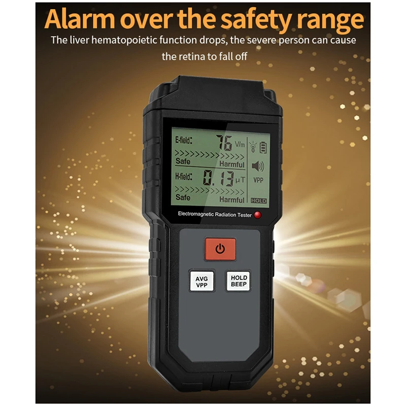 Elektromagnetischer Strahlungstester Haushalt Outdoor Nuklearer Strahlungstester Elektromagnetischer Strahlungsdetektor