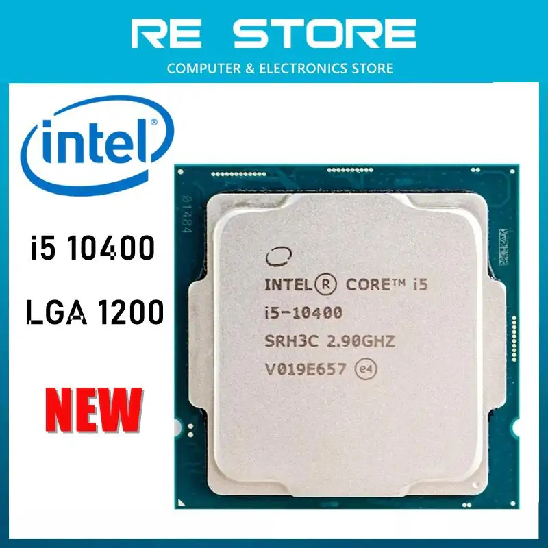 Go! NEW Intel Core i5 10400 2.9GHz Six-Core Twelve-Thread CPU Processor L2=1.5M L3=12M 65W LGA 1200 no fan