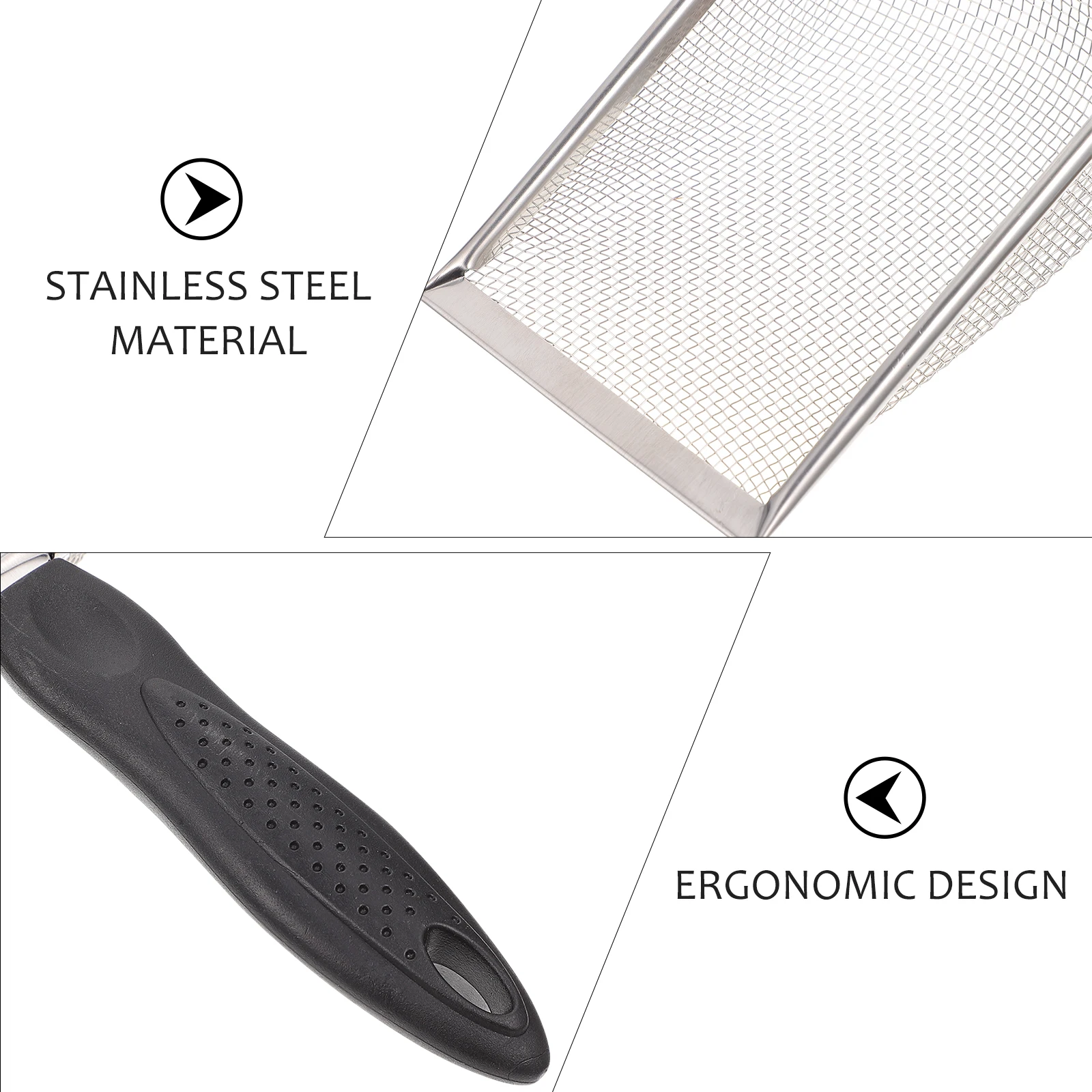 

1pc Stainless Steel Sand Shovel Reptile Supplies Filtering Mesh Poop Scooper Snake Spider Bearded Dragon Terrarium Bedding