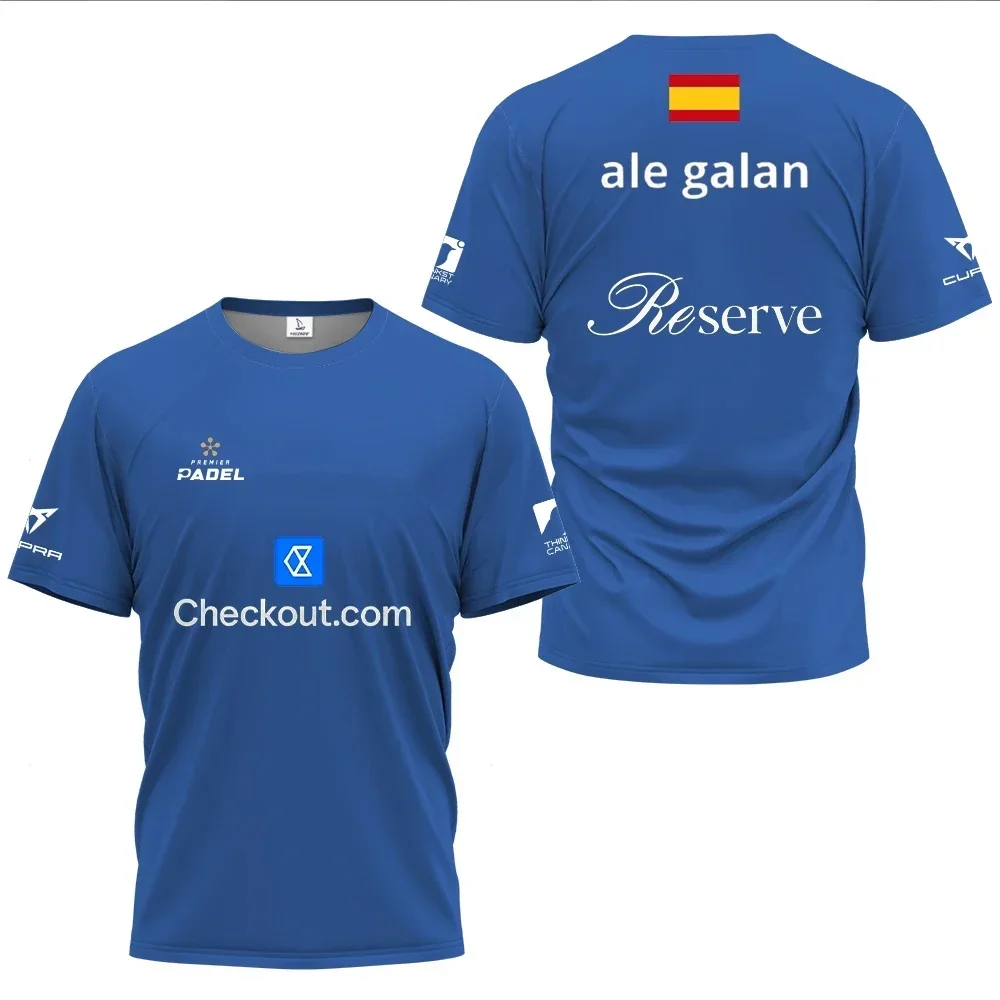 2026 Cool Padel Atmungsaktives Kurzarm-Fitness-T-Shirt für Herren und Damen – Sommerliches, schnell trocknendes O-Neck-Street-T-Shirt – Neues Padel-Sport-Oberteil für Erwachsene – Detail 4