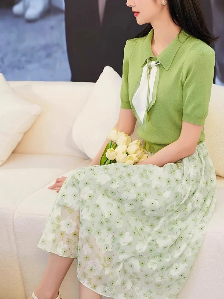 ملابس تريكو أنيقة Ne ort Sve تصميم مضاد للشيخوخة للتنقل Sle الكورية Faion Ele بلوزة أنيقة للنساء لصيف 2025