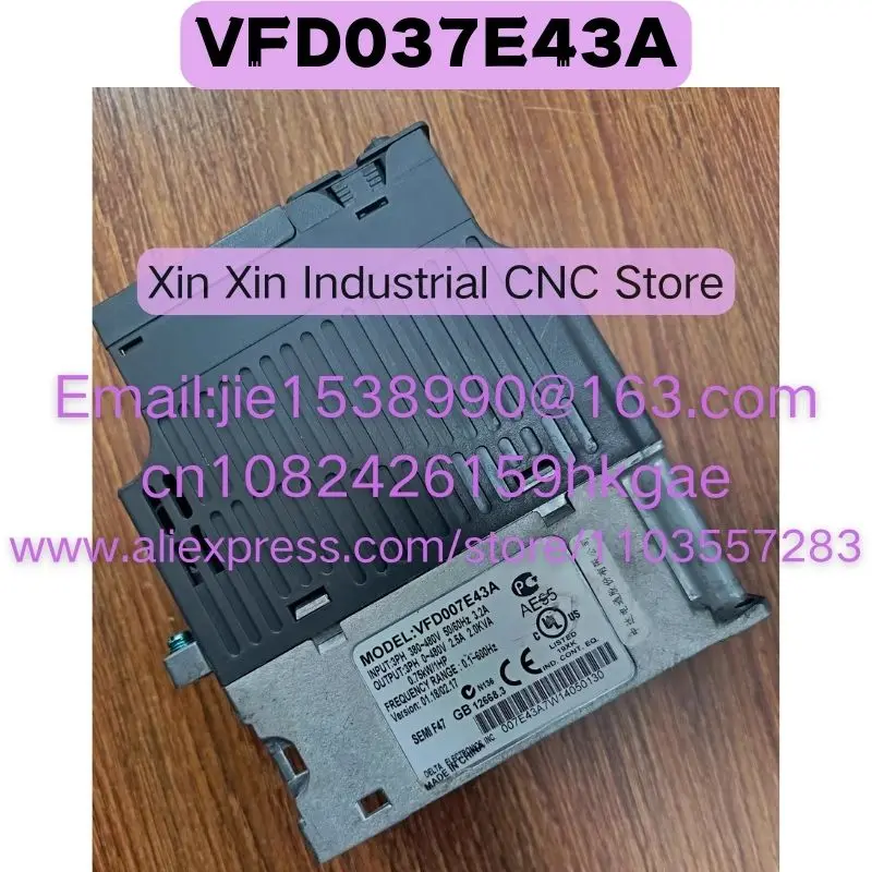 Used VFD037E43A  Normal Function Tested OK