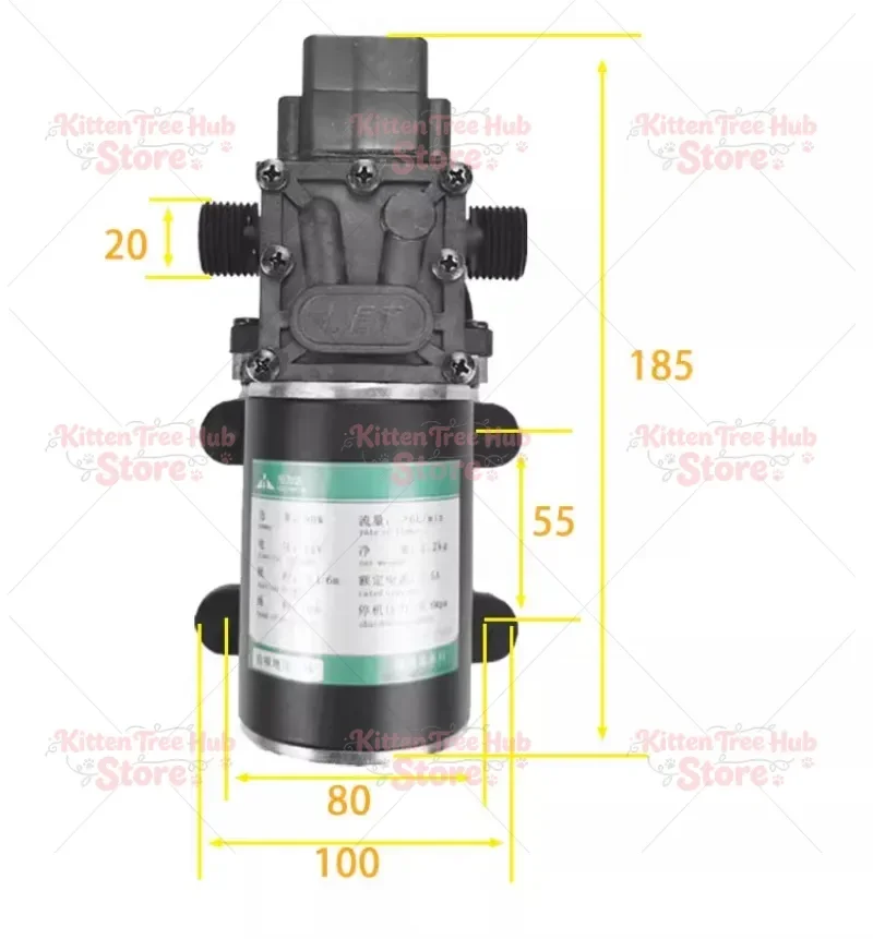 Automatic Water Bucket/Sink Self-Priming Pump Washstand Electric Faucet
