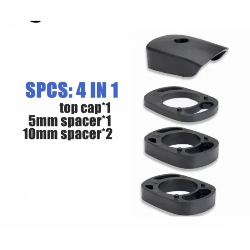For FSA Vision ACR Integrated Handlebar Stem Cover/Hidden Cable Routing Bike Handlebar Headset Cone Spacer Auto Accessories