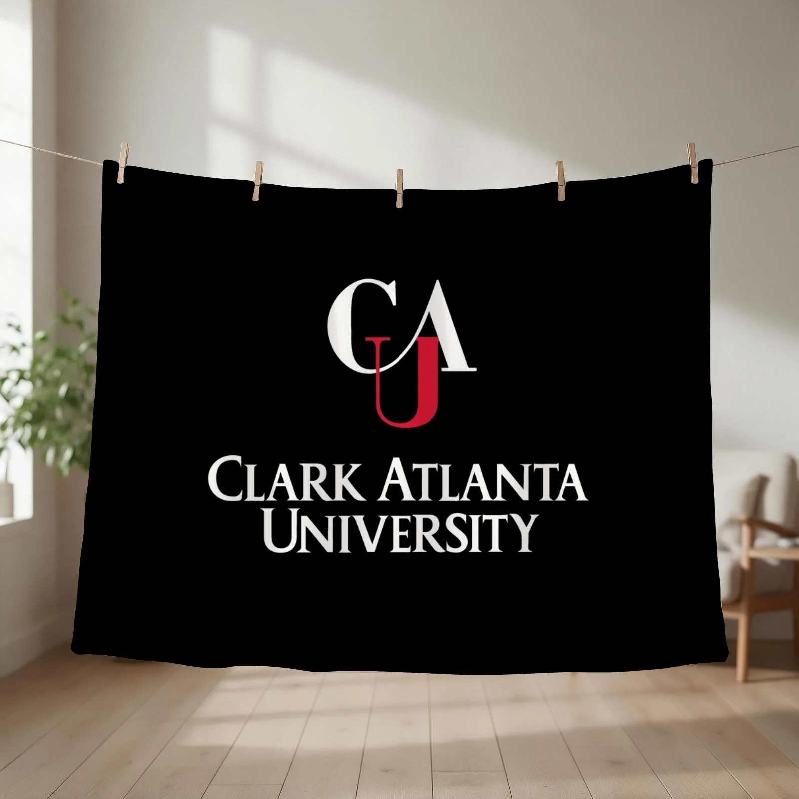 Clark Atlanta University Throw Blanket
