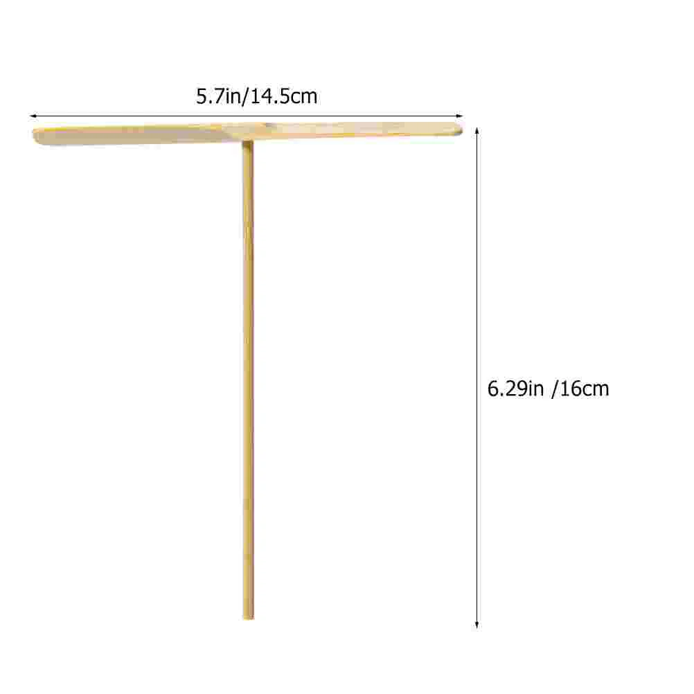 20-teiliges Bambus-Libellen-Interaktives fliegendes Spielzeug für den Außenbereich, Zugdraht, lustiges Handreiben, Überwurf, Fangen für Kinder