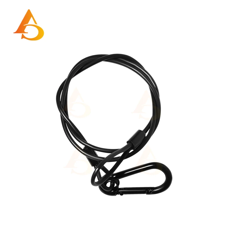 

10pcs/lot High Quality Steel Lock Wire Safe Rope Lock 70cm Stage Light Safety Rope Cable/Safe Wire for Stage Light Security