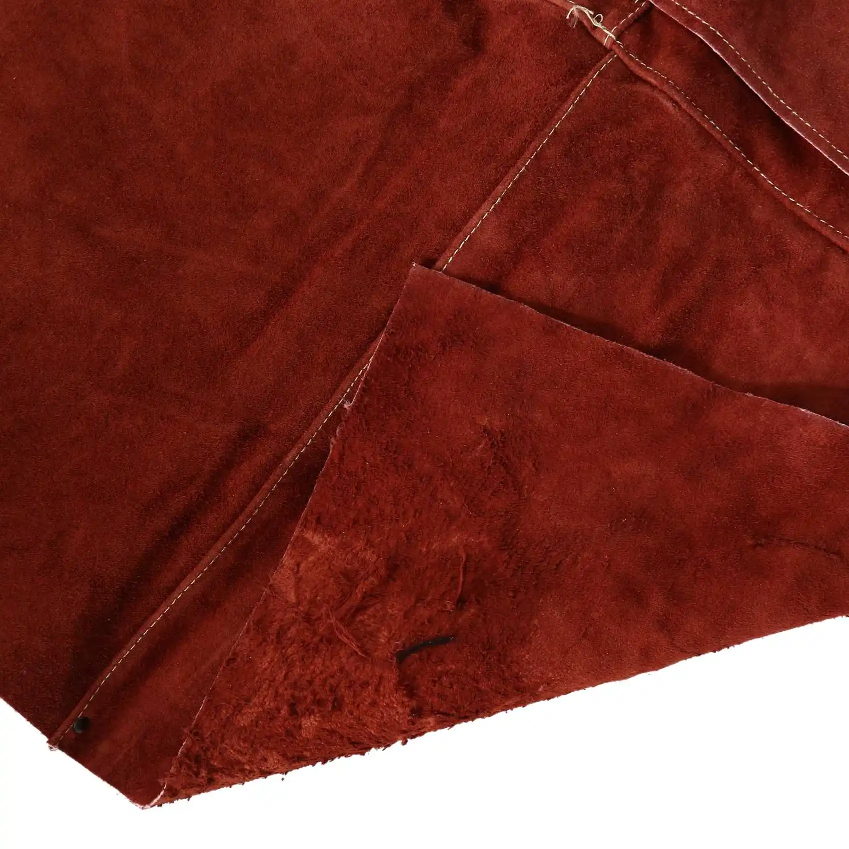 

【Домашние инструменты!】Кожаный сварочный фартук — жаро- и огнестойкий сверхпрочный рабочий фартук с 6 карманами, большой размер 42 дюйма