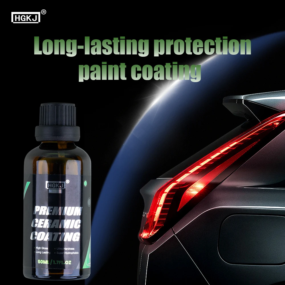 9H Ceramic Coating Liquid Glass Crystal Waterproof Paint Polishing Care Super Hydrophobic Glass Quick Coat for Car Detailing