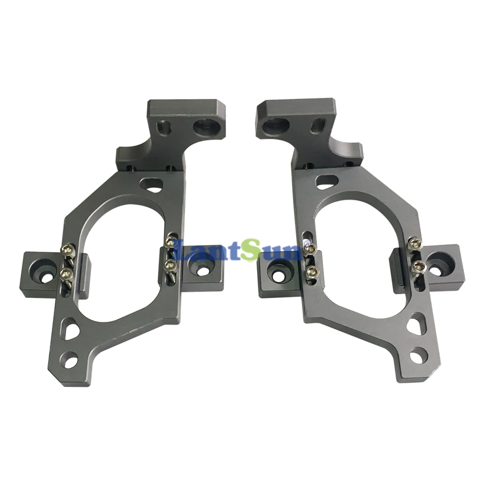 JL JT A-Pillar Windshield Light Mounting Brackets Kit for Jeep Wrangler JL 2018+ JT2020+