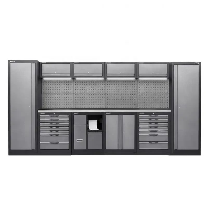 Cold Rolled Steel Tool Cabinet Storage Mental Steel Tool Cabinet  for Workshop Accept Combination Based on Your Garage Size