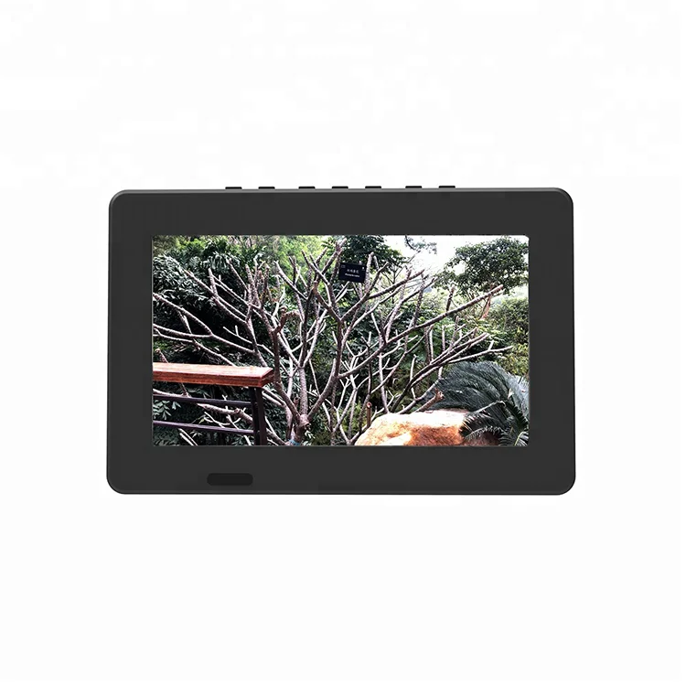 Portable CRT Digital TV ATSC Tuner Mini Television Receiver Monitor Pocket Retro Display for Car Travel Outdoor Camping