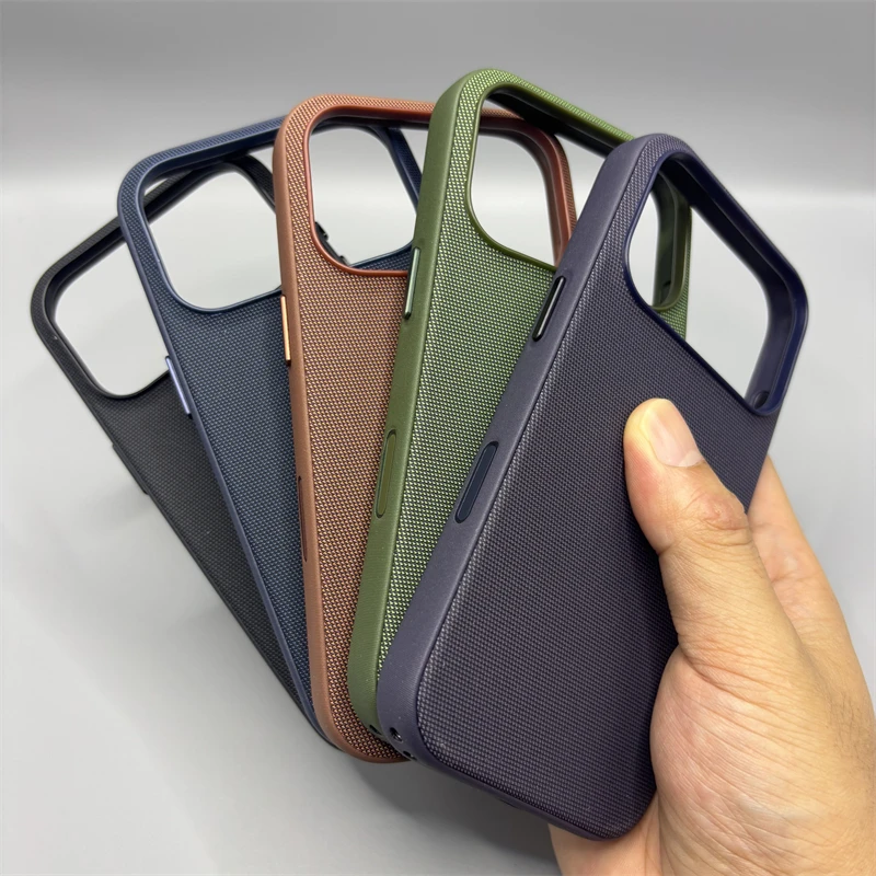 New TechWoven Magnetic Phone Case for IPhone 17 Pro Max Air Phone for Magsafe Phone Cover Case Camera Control with Box