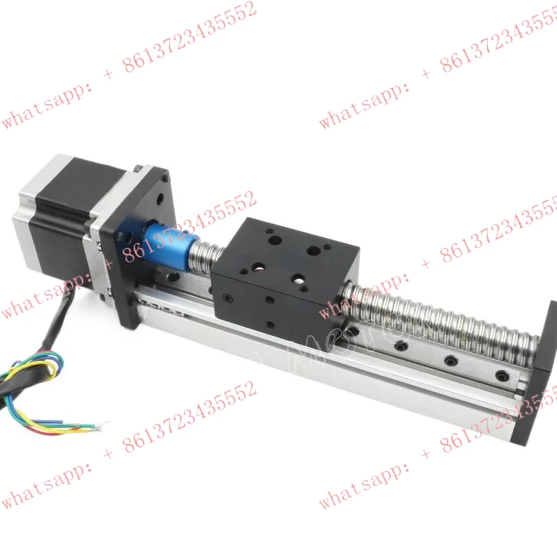 

CBX1605 шариковый винт, линейный сценический привод 100/200/300/400/500/600 мм и квадратный линейный рельсовый шаговый двигатель Nema23 для ЧПУ XYZ Axis