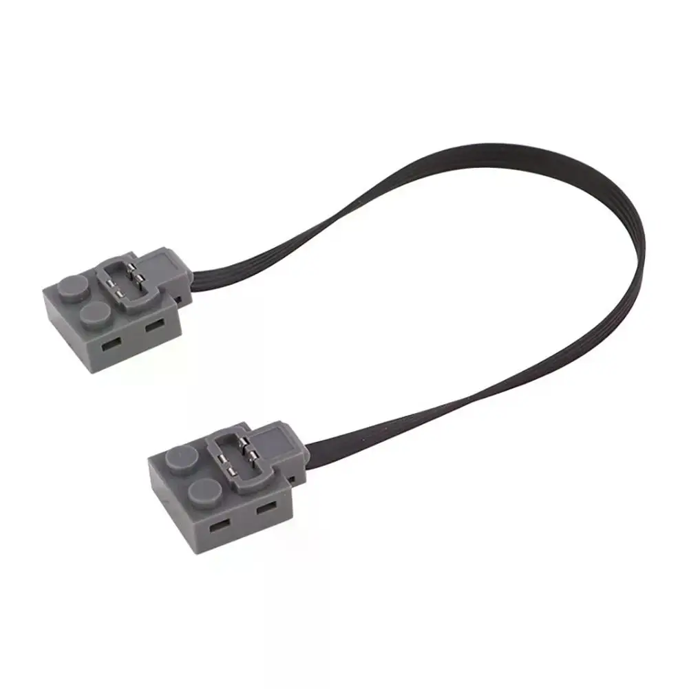 Cable de extensión de 25cm/50cm para servomotor con función de potencia MOC, receptor de Control remoto IR 8871 8886 8293, ladrillos Legoeds