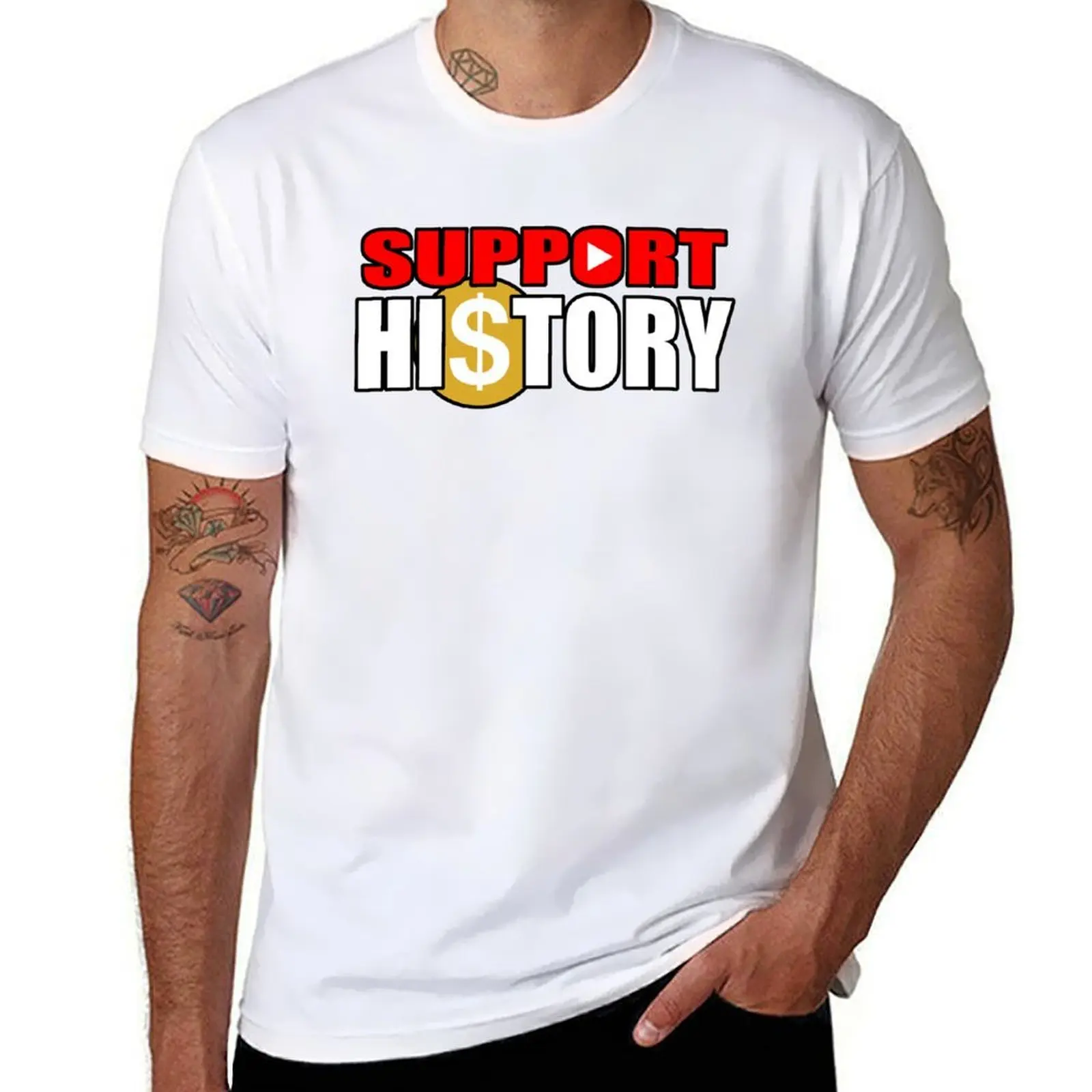 

Support Demonetized History - MrBettsClass T-Shirt man t shirt luxury t shirt man designer T-shirt