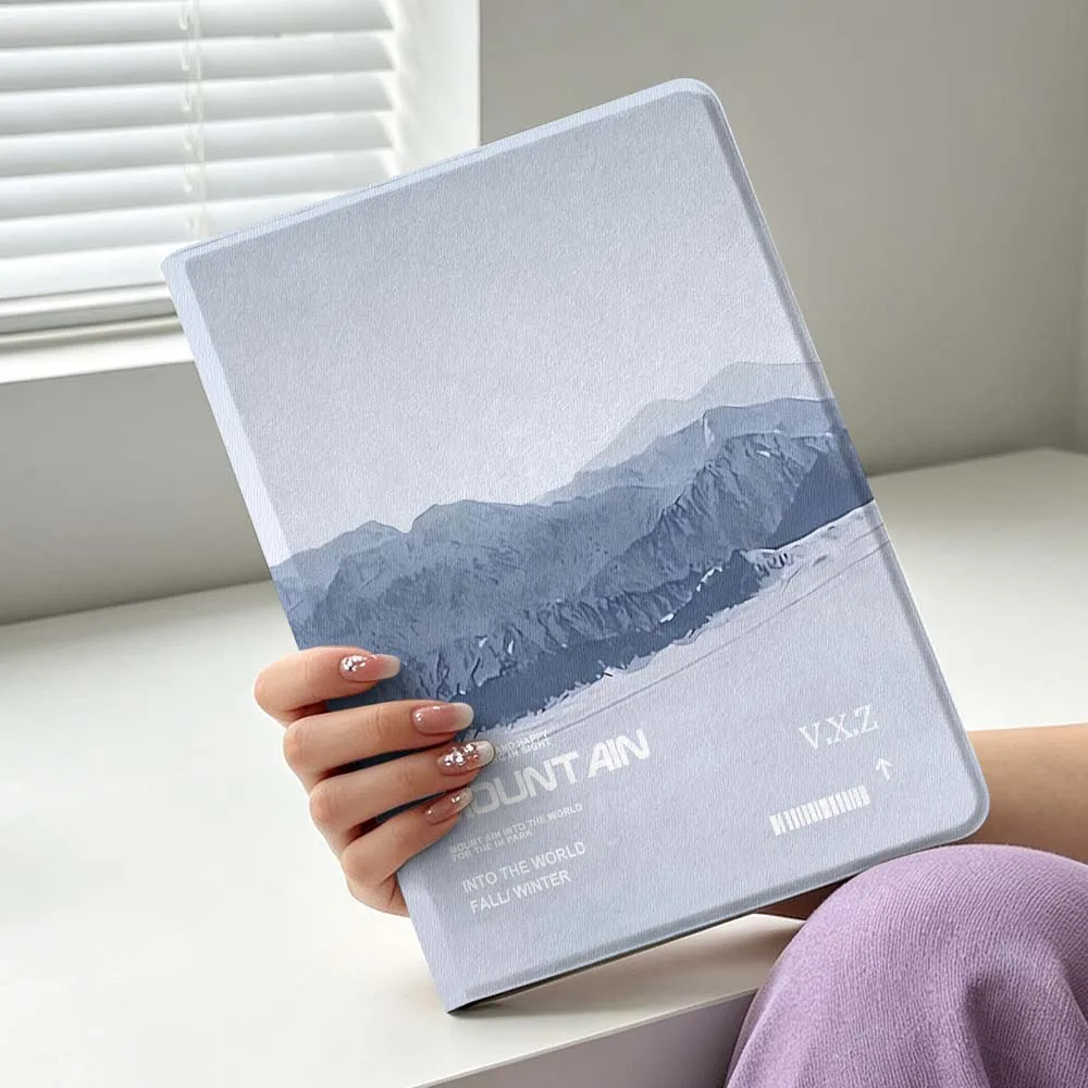 Creative Floral Pattern For Samsung Galaxy Tab S11 S10 S9 S8 S7 S6 A11 A10.1 A9 A8 A7 Ultra FE Plus Soft Tablet Case Gift
