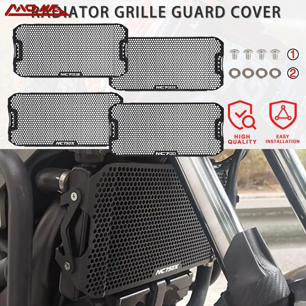 

NC 700X/N NC 750X/S Motorcycle For HONDA NC750X NC750S 2013-2021 NC700N NC700X 2011-2016 Radiator Grille Guard Protector Cover