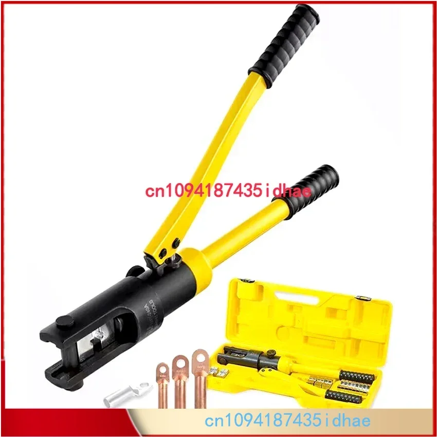 Alicates de prensado hidráulicos manuales, cable, terminal de aluminio y cobre, alicates de prensado, herramienta de compresión, rango de presión 70/120/240/300