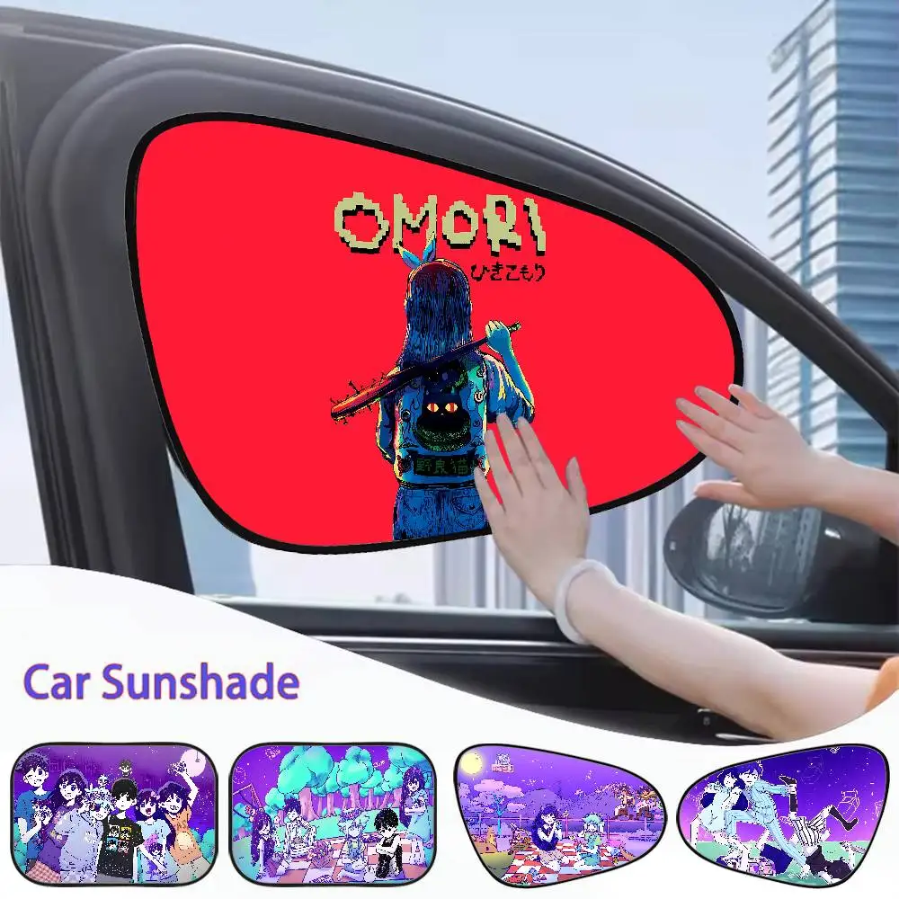 

Аниме стиль игры Omori универсальный 1 шт. автомобильный адсорбционный козырек от солнца боковое окно солнцезащитный козырек автомобильный солнцезащитный козырек для детей и взрослых