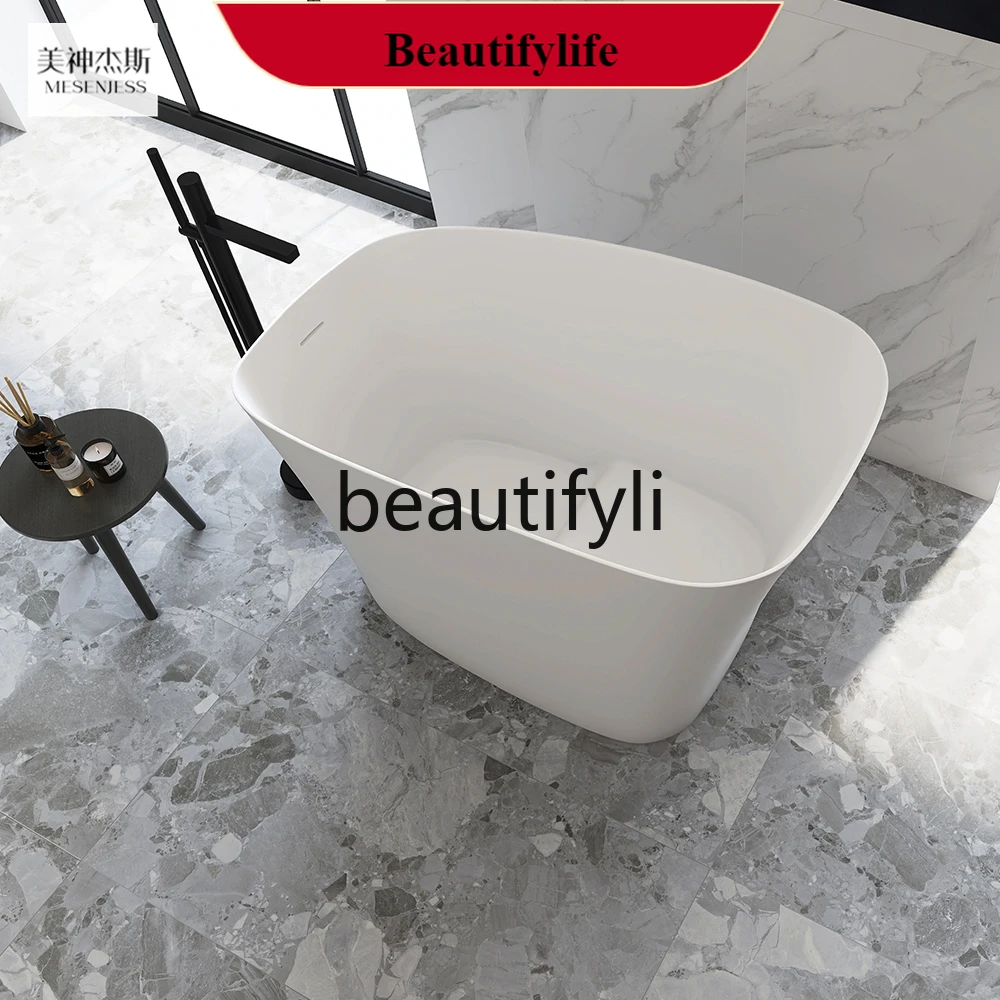 

F56 Small apartment narrow-sided sitting half-lying 1 meter 2 1 meter 3 household independent single adult child bathtub bathtub