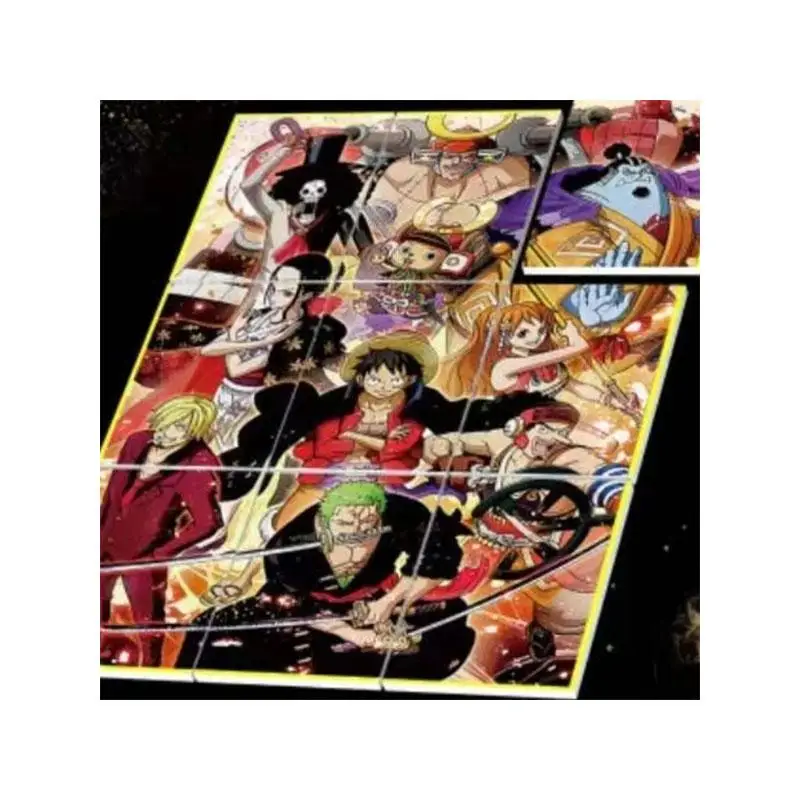 Anime One Piece Monkey D Luffy Boa Hancock Roronoa Zoro Nami Sanji Puzzles Rare Collectible Cards Christmas Birthday Gift Toys