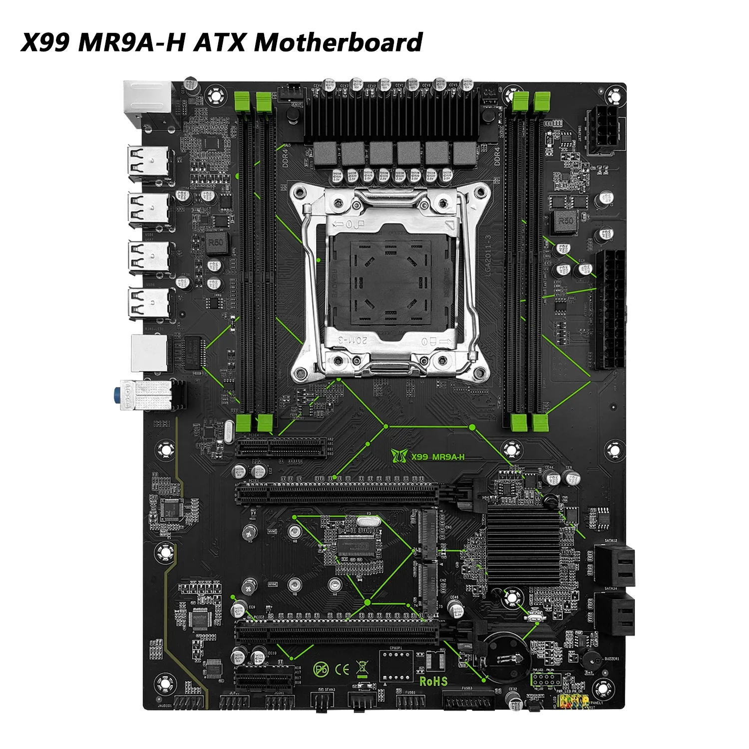 MR9A-H  MACHINIST  X99 Motherboard Support LGA 2011-3 Xeon E5 V3 V4 CPU Processor DDR4 RAM Memory ATX NVME M.2