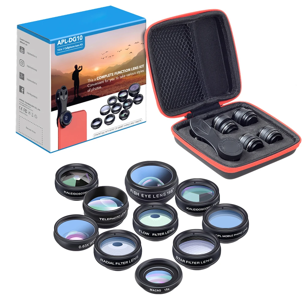 Kit de lentes para cámara de t - Photography Angles reseña y precio