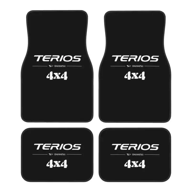 Personalizado daihatsu terios impressão tapetes do carro tapetes dianteiro & traseiro do veículo com apoio antiderrapante em todos os climas para carro suv