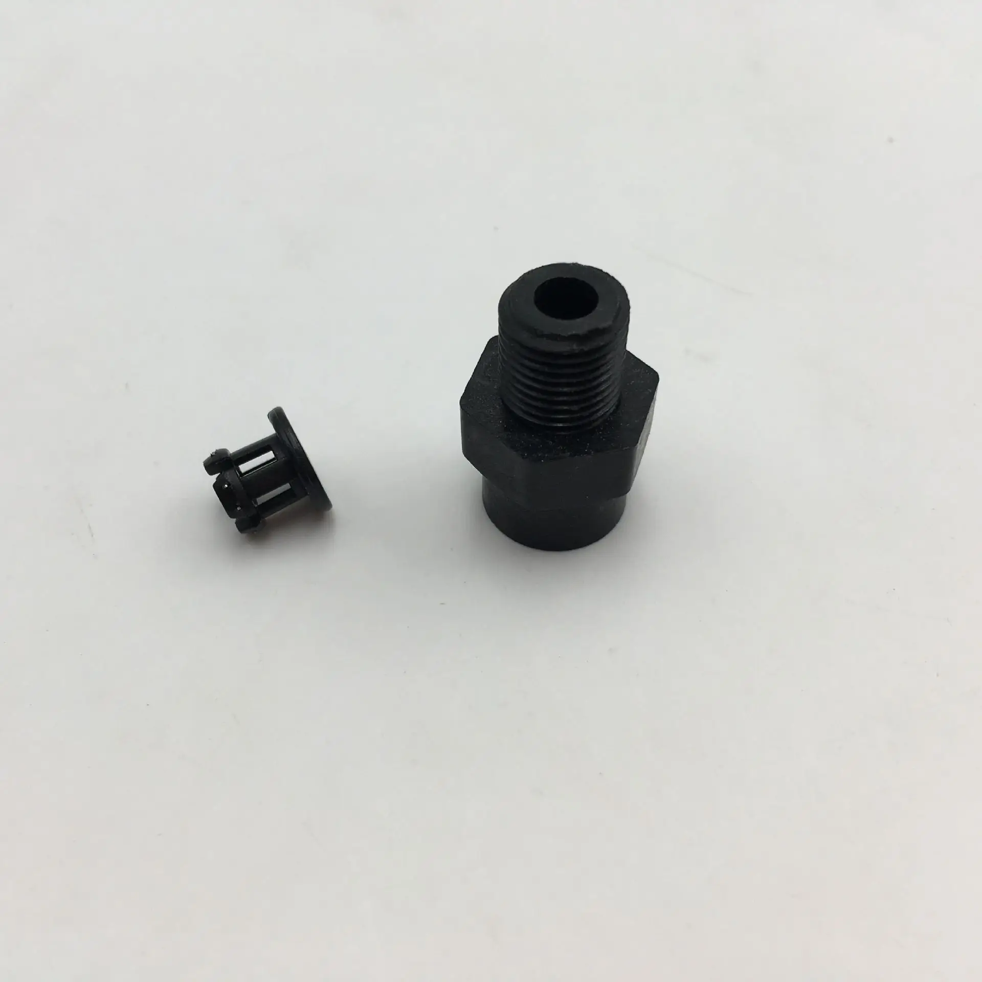 5Pcs for 3D Printer Accessories M10 Nylon Connector, Plastic Connector Quick Plug 1.75mm for 2X4mm Tube