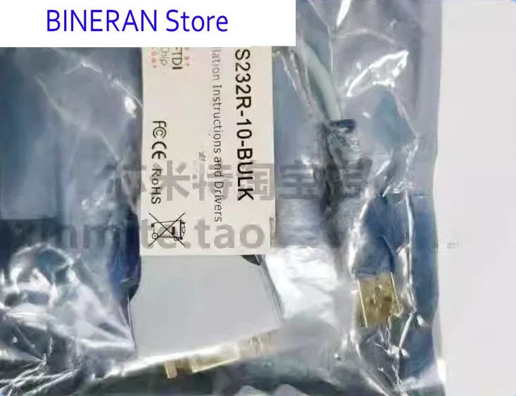 

US232R-10-BULK FTDI USB-кабель для передачи данных последовательного порта RS232 9-контактная мужская головка Conv w