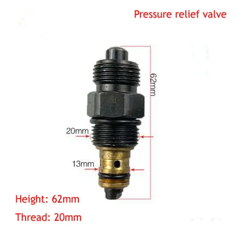 Elevador Acessórios Descarga Válvula, Válvula de gota, Verificar Válvula de Alívio de Pressão, Limitando Válvula, 1Pc