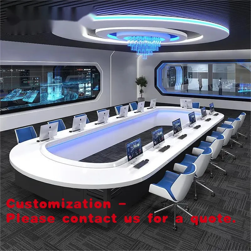 

Customize.U-shaped Conference Table Office Furniture Design Meeting Room Conference Desks and Chairs Office Building
