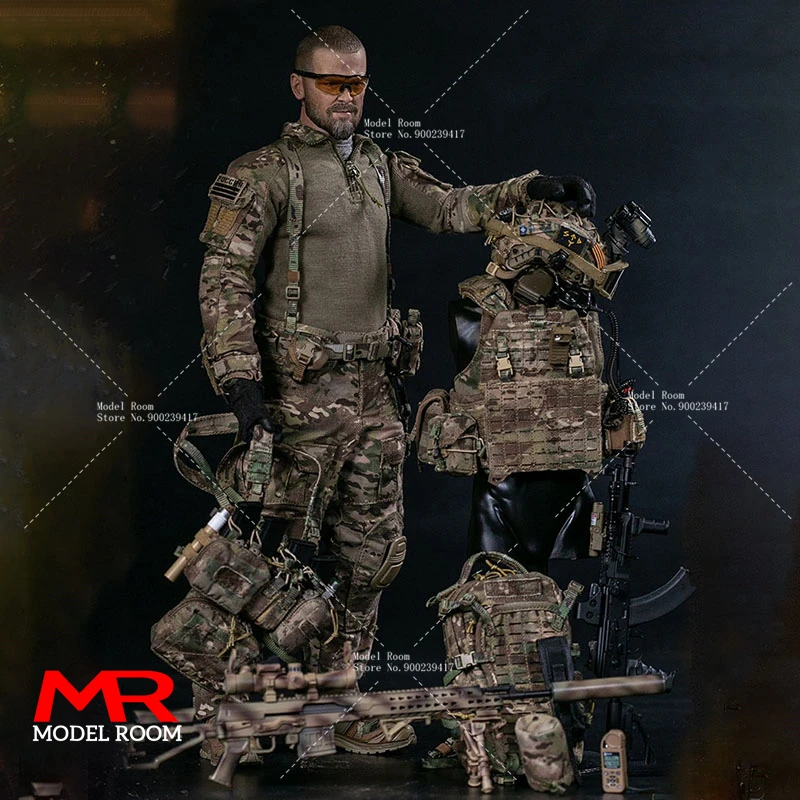 

2024 Q2 DAMTOYS 78100 1/6 Russian Spetsnaz FSB Alpha Group Sniper Action Figure 12-inch Male Soldier Figurine Full Set Model