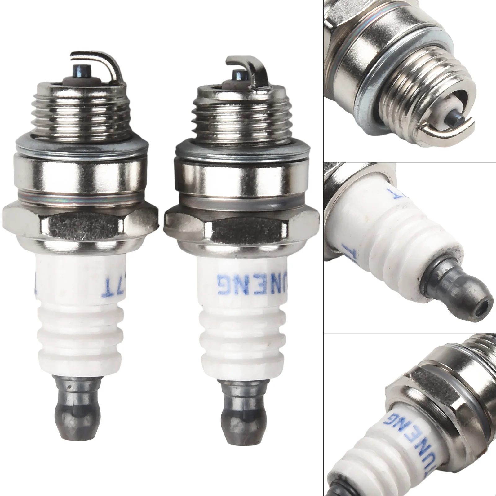 Chainsaw Parts Spark Plug 796112S Accessories J19LM Mower Parts New RJ19LM Replacement Part Tools 2Pcs For 796112