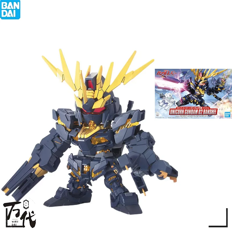 

BANDAI GUNDAM SD BB RX-0 единорог Gundam 02 Banshee ПВХ аниме экшн-Фигурки Робот сборка коллекционные игрушки подарок