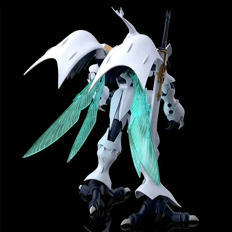 ในสต็อกของแท้ Bandai HG 1/72 Jihad Shideng Pa Aura Battler Dunbine ประกอบอะนิเมะ Action Figure ของเล่นสะสมของขวัญ