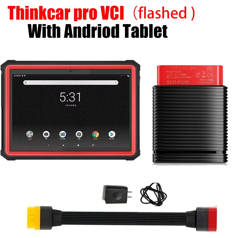 THINKCAR Pro With Launch PRO3S+ Andriod Tablet  Bluetooth OBDII Scanner For DIAGZONA PK THINKDIAG2 DBSCAR5 GOLO PRO4