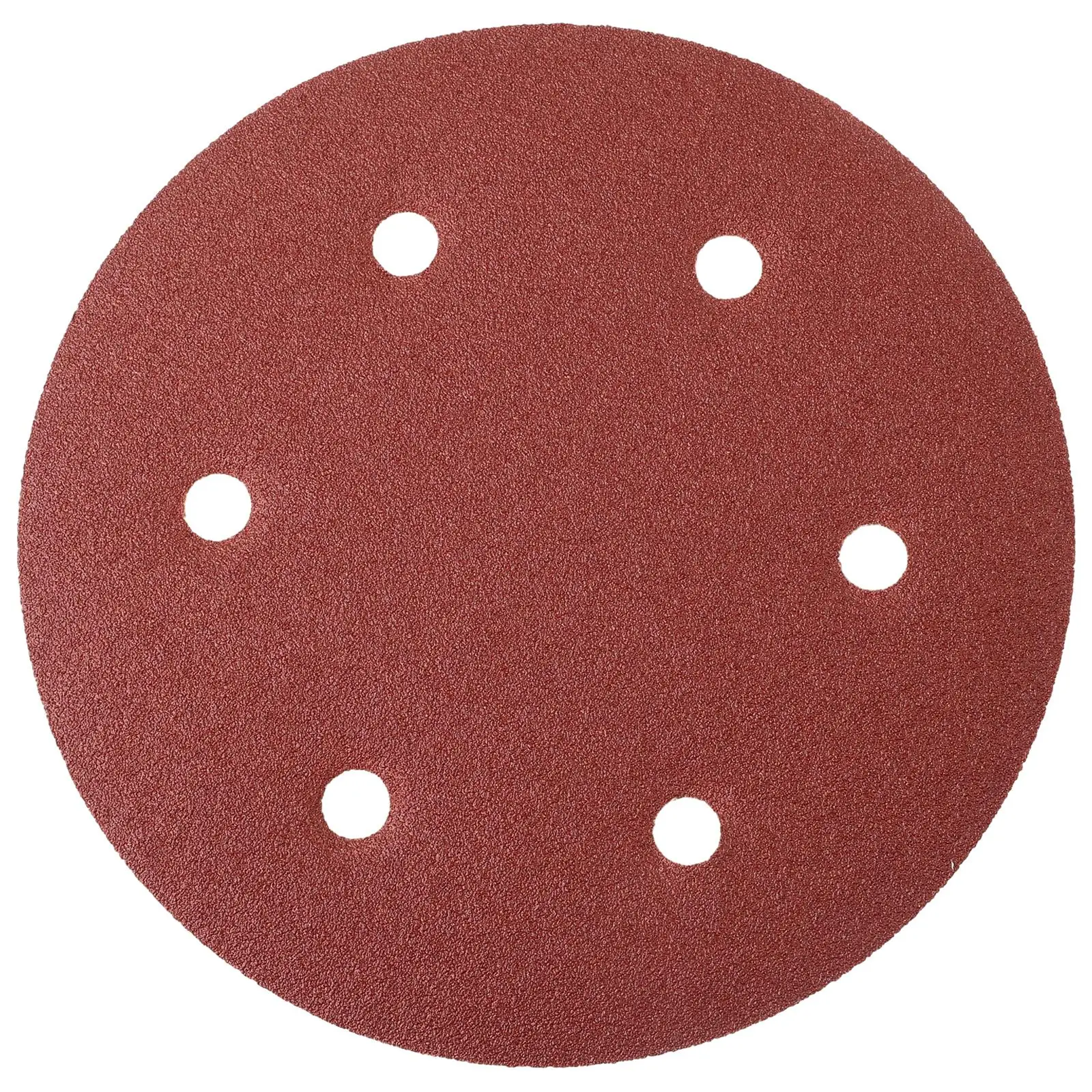 Large 9Inch 225mm 6 Holes Sanding Discs 40-2000 Grit Flocking Sandpaper Electric Wall Polisher Orbital Sander SandPaper, 5pcs/