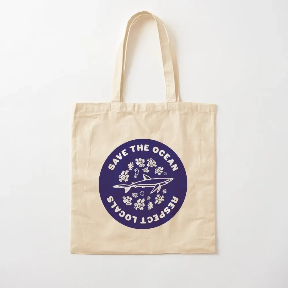 

Save The Ocean Sea Animals Tote Bag the tote bag Women's shopper Tote Bag