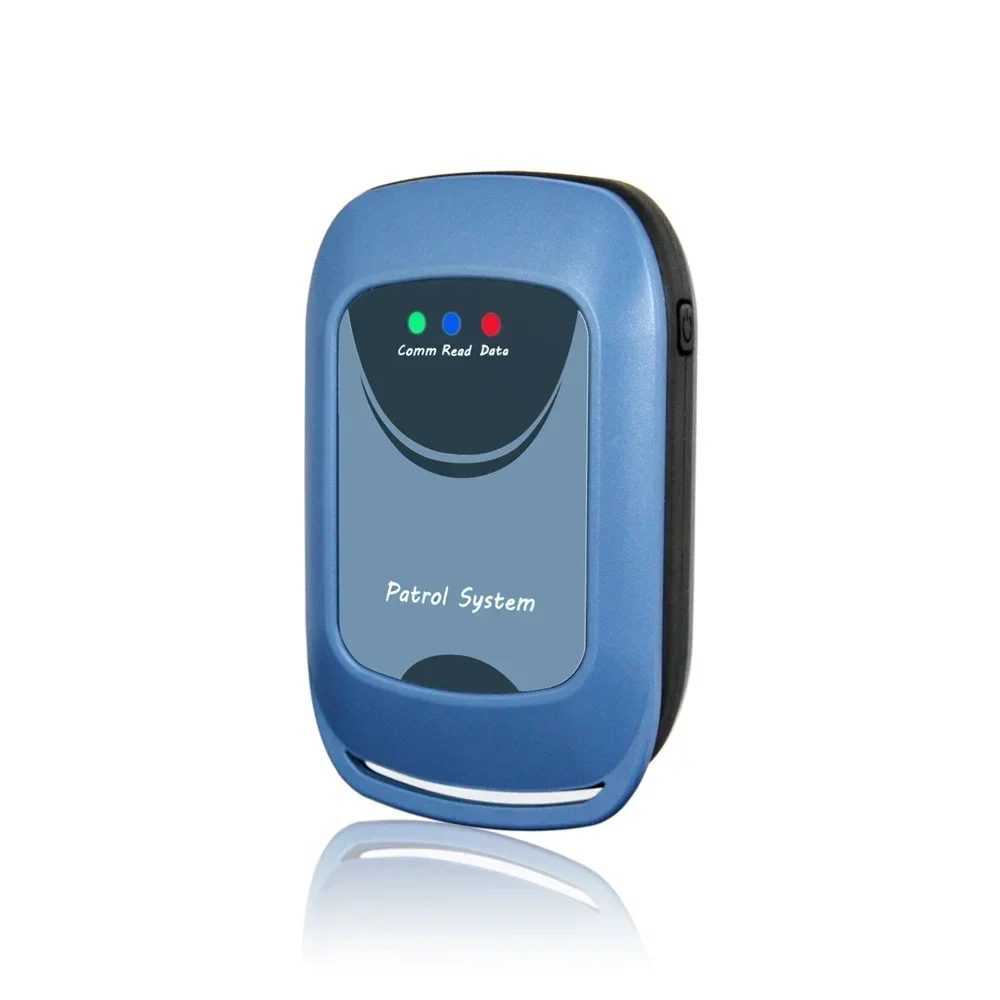 Mini type real-time patrol system LCD Display card reading Security Guard Tour Patrol System software  for management.